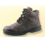 BROWN WACY SMOOTH LEATHER LACED BOOT TE2004KMX